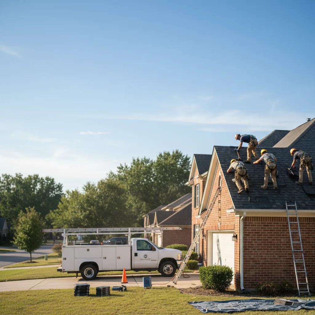 Roof Repair in Jamestown
